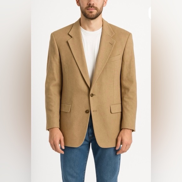 Ralph Lauren Camel Hair Blazer